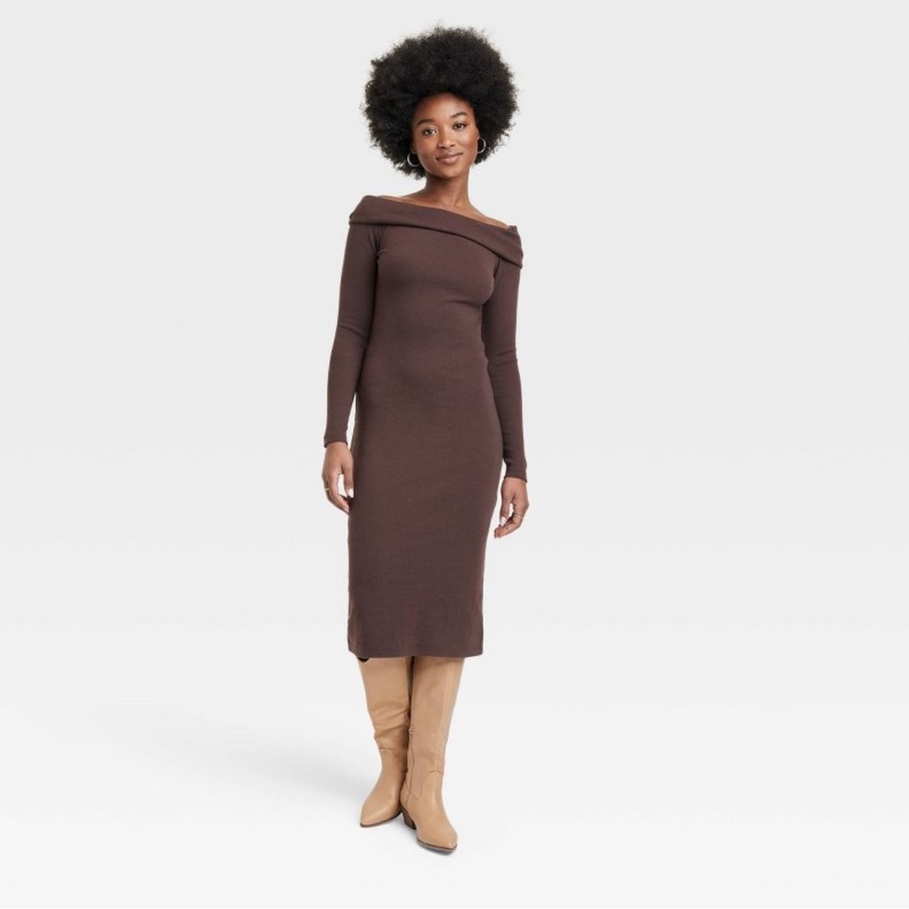 Women’s Long Sleeve Midi Bodycon